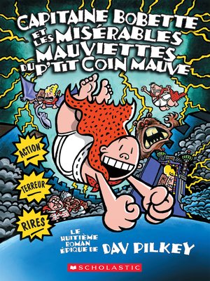 cover image of Capitaine Bobette et les misérables mauviettes du p'tit coin mauve (tome 8)